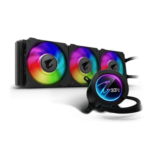 GIGABYTE AORUS 360 ARGB 360mm CPU Liquid Cooler (Black)