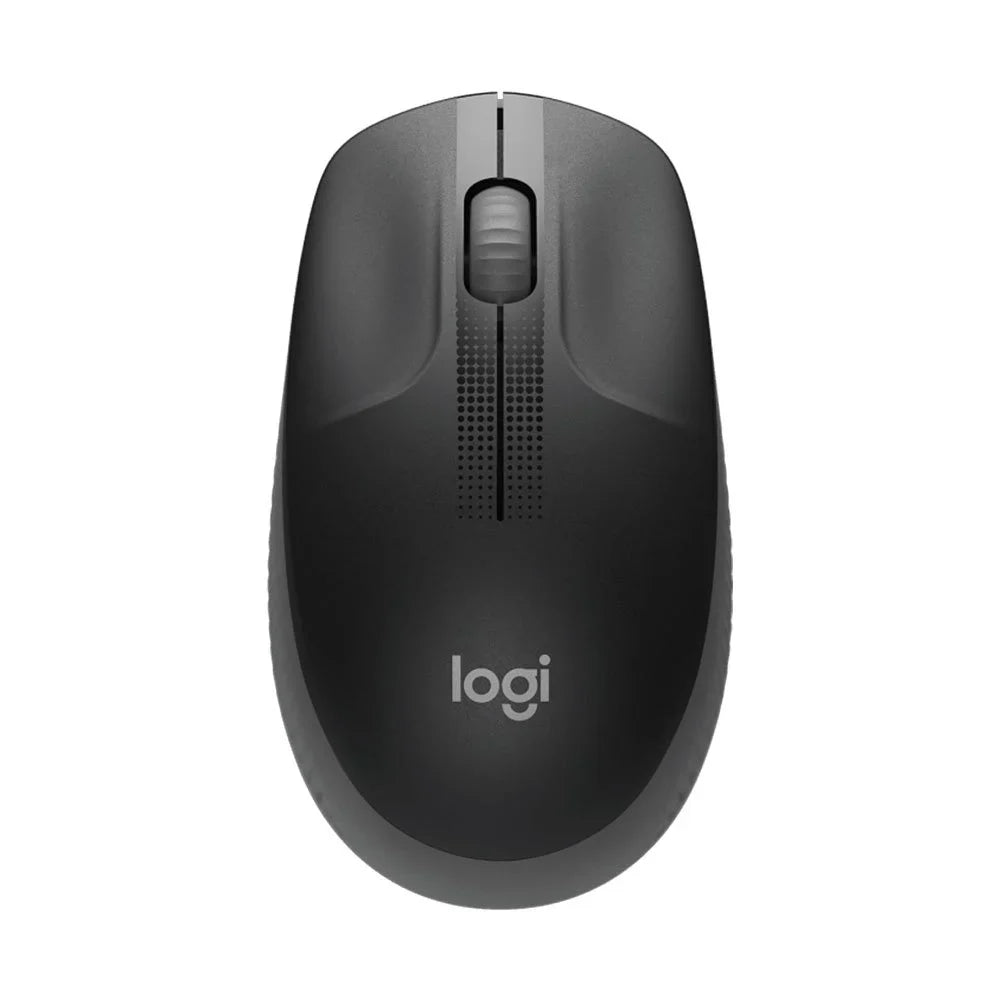 LOGITECH M191 Wireless Ambidextrous Gaming Mouse ( 910-005905 ) ( 1000DPI / 3 Macro Button ) ( Black )