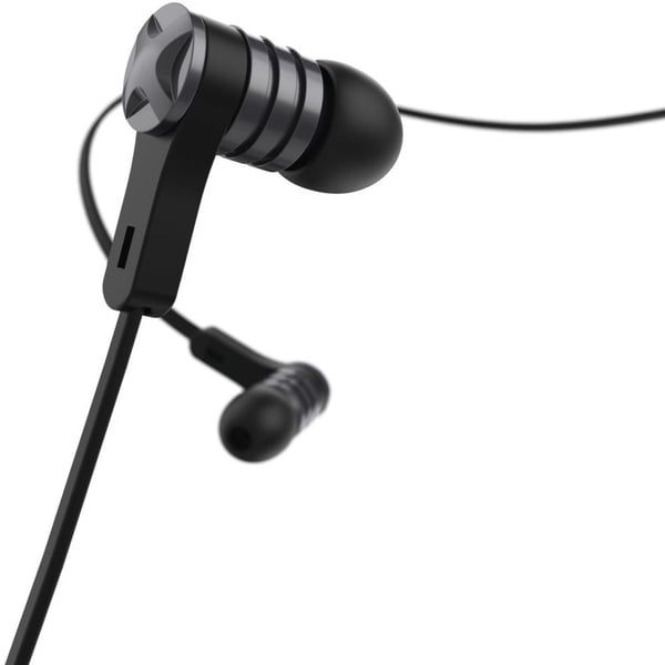 HAMA 184018 Intense Wired In Ear Headphone ( Black )
