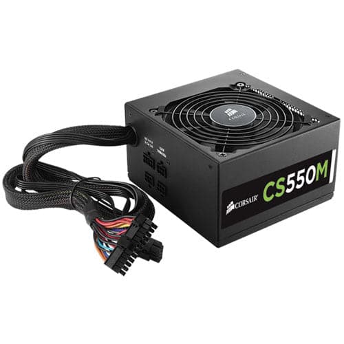 CORSAIR CS550M 80+ Gold Semi Modular Power Supply (550W)