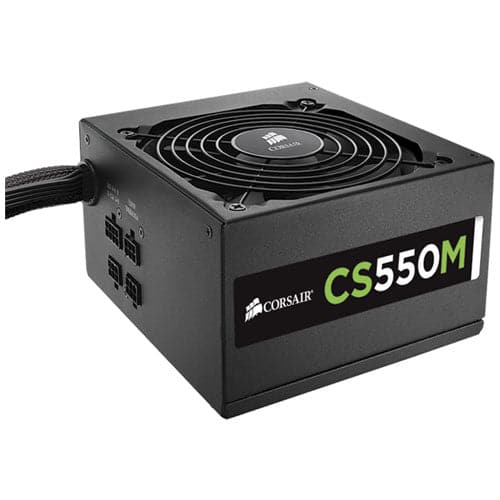 CORSAIR CS550M 80+ Gold Semi Modular Power Supply (550W)