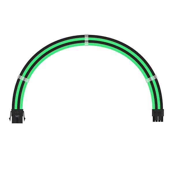 ANT ESPORTS Mod Sleeved Cable set 3 combs 30cm 16AWG Black and Green