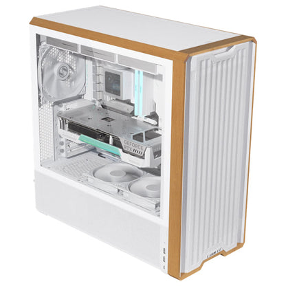 LIAN LI LANCOOL 217 MID-TOWER GAMING CABINET - WHITE (G99.LAN217W.IN)