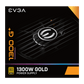 EVGA 1300 Watt 80 Plus GOLD Fully Modular Smps