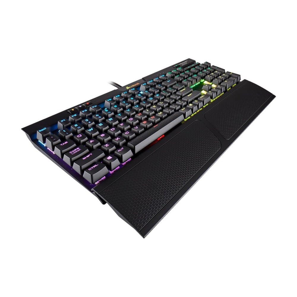 CORSAIR K70 Rapidfire Full Size Mechanical Wired Gaming Keyboard ( Black ) ( Cherry MX Speed Switch ) ( CH-9101024-NA )