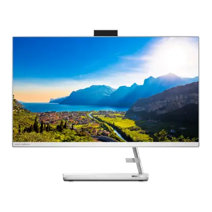 LENOVO IDEACENTRE AIO 3 12TH GEN INTEL I3 23.8 INCH FHD WVA 3-SIDE EDGELESS ALL-IN-ONE DESKTOP WITH ALEXA BUILT-IN (8GB/512GB SSD/WIN11/MS OFFICE 2021/HD 720P CAMERA/WIRELESS KEYBOARD & MOUSE) F0GH017DIN