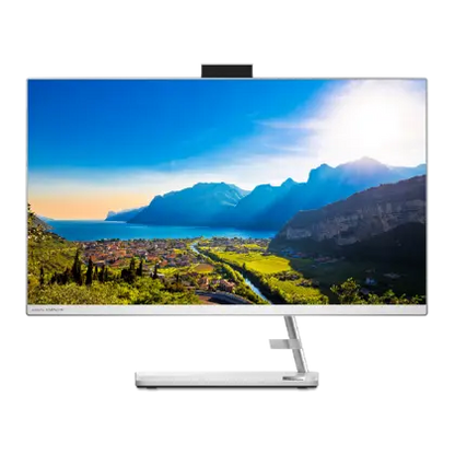 LENOVO IDEACENTRE AIO 3 12TH GEN INTEL I3 23.8 INCH FHD WVA 3-SIDE EDGELESS ALL-IN-ONE DESKTOP WITH ALEXA BUILT-IN (8GB/512GB SSD/WIN11/MS OFFICE 2021/HD 720P CAMERA/WIRELESS KEYBOARD & MOUSE) F0GH017DIN