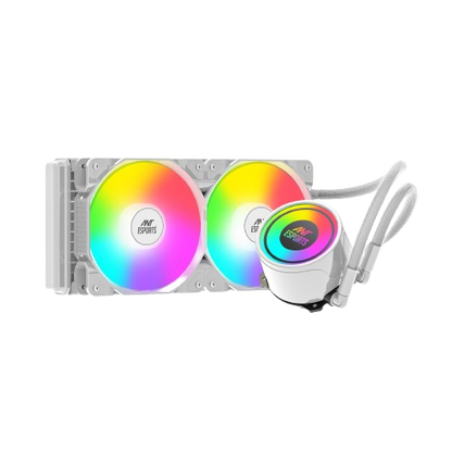 ANT ESPORTS CPU COOLER ICE-240 ARGB WHITE