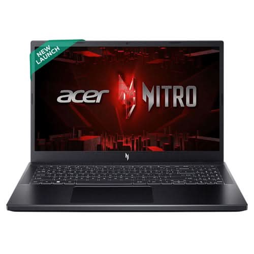 Acer Nitro V15 ANV15-52 Gaming Laptop (13th Gen Intel Core i7/ 16GB RAM/ 512GB SSD/ 15.6 Inch (39.62 cm) FHD IPS Display/ 8GB-NVIDIA GeForce RTX 5060 Graphics/ MS-Office/ Windows 11) UN.QZASI.002