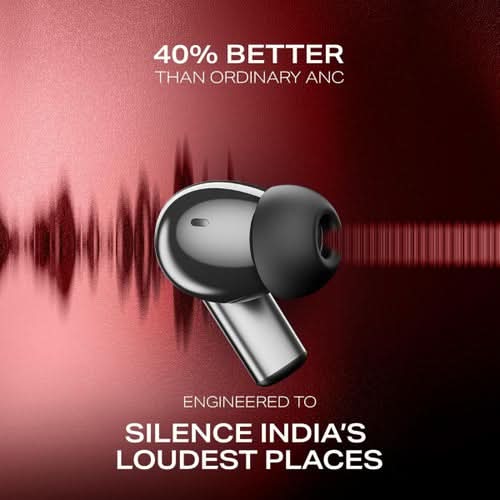 Boat Airdopes Prime 701 ANC Wireless Bluetooth TWS Earbuds (Obsidian Grey)