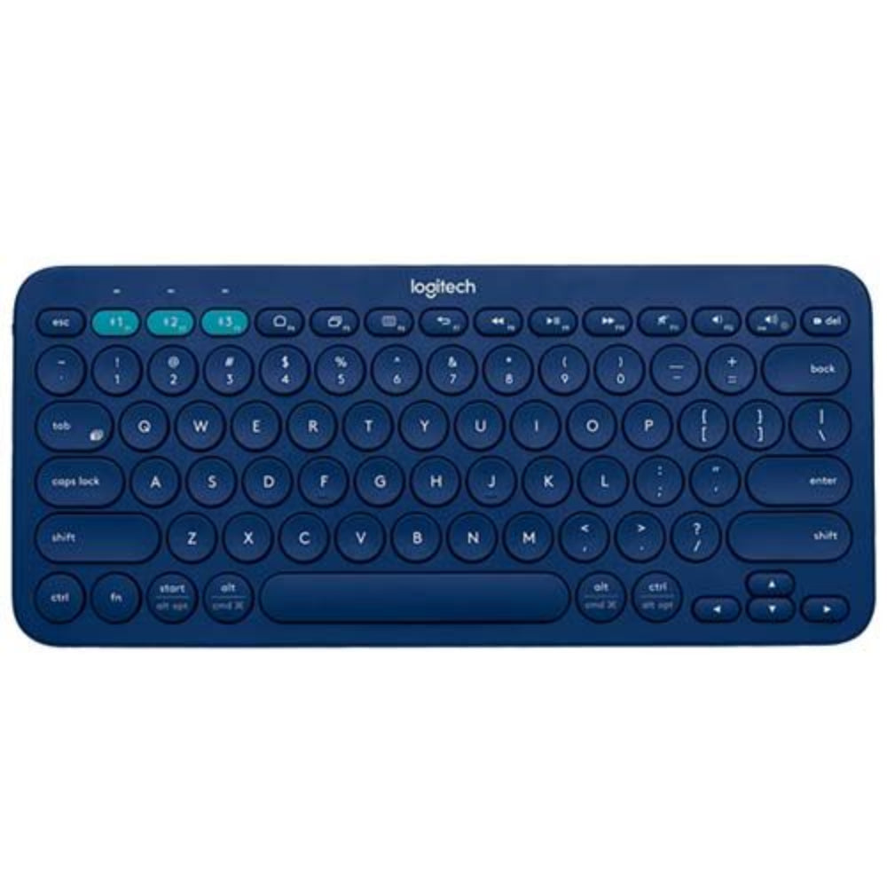LOGITECH K380 60% Membrane Wireless Gaming Keyboard ( Blue )