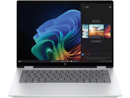 HP OMNIBOOK X FLIP 14 FM0099TU [ULTRA5-226V/16GB/1TB SSD/WIN11 HOME+MS24/14.0" TOUCH/INTEGRATED GRAPHICS/1 YEAR(S)/SILVER]