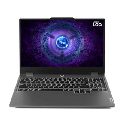 LENOVO LOQ 83GS0097IN [CI5-12450HX 12TH GEN/12GB/512GB SSD/WIN11 HOME+MSO/15.6 INCH/4GB-RTX2050 GRAPHICS /1 YEAR(S)/GREY]