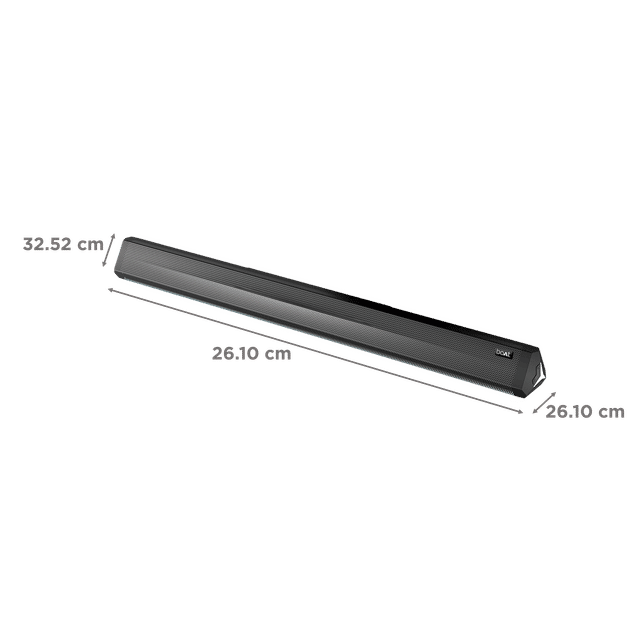 Boat Aavante Bar Aura 160W Bluetooth Soundbar with Remote (Black)