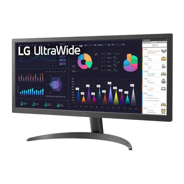 LG UltraWide 26WQ500-B 26 Inch FHD 75Hz IPS Panel 99% SRGB 5ms AMD Freesync IPS Gaming Monitor