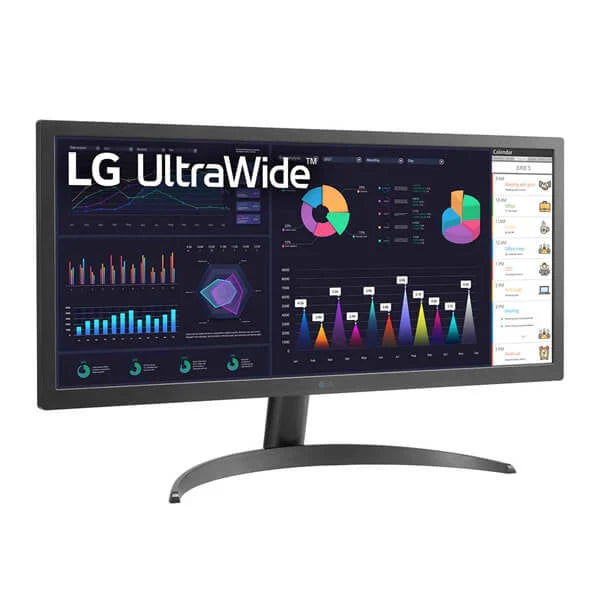 LG UltraWide 26WQ500-B 26 Inch FHD 75Hz IPS Panel 99% SRGB 5ms AMD Freesync IPS Gaming Monitor