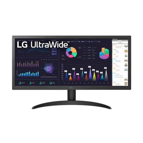 LG UltraWide 26WQ500-B 26 Inch FHD 75Hz IPS Panel 99% SRGB 5ms AMD Freesync IPS Gaming Monitor