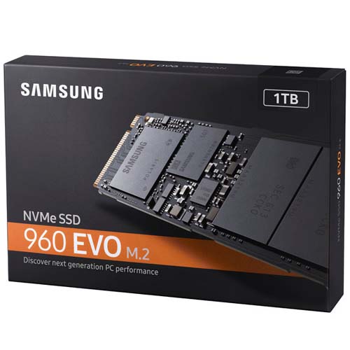 SAMSUNG 960 EVO 1TB M.2 NVME Gen3 Solid State Drive ( SSD )