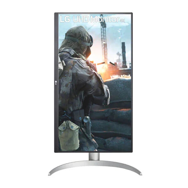 LG 27UP650-W 27 Inch UHD 60Hz IPS Panel 95% SRGB 5ms AMD Freesync IPS Gaming Monitor
