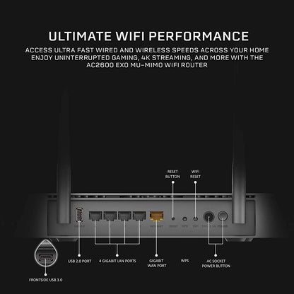 DLINK WIRELESS AC2600 MU-MIMO ROUTER DIR-882