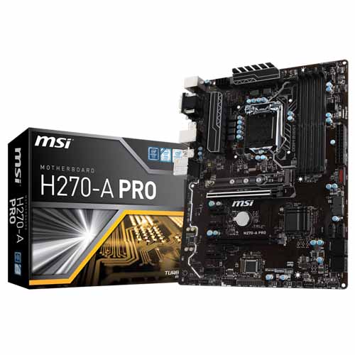MSI H270-A-Pro DDR4 Intel Motherboard