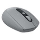 LOGITECH M590 Multi-Device Silent Bluetooth Wireless Ambidextrous Gaming Mouse ( 910-005204 ) ( 1000DPI / 5 Macro Button ) ( Mid Grey Tonal )