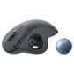 LOGITECH Ergo M575 Wireless Ergonomic Gaming Mouse ( 2000DPI / 5 Macro Buttons ) ( Graphite )