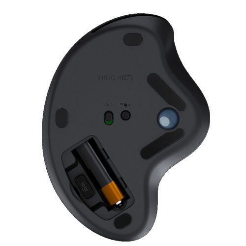 LOGITECH Ergo M575 Wireless Ergonomic Gaming Mouse ( 2000DPI / 5 Macro Buttons ) ( Graphite )