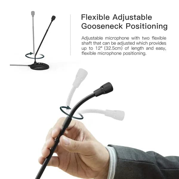 FIFINE K052 Gooseneck USB Microphone