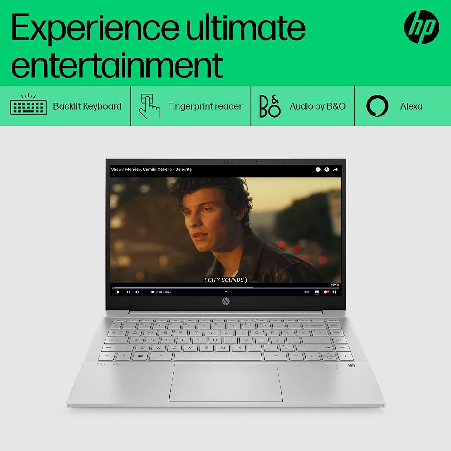 HP PAV 14-DV2041TU [CI5-1235U 12TH GEN/16GB DDR4/512GB SSD/WIN11 HOME+MSO/14.0 INCH/INTEGRATED GRAPHICS /1 YEAR(S)/SILVER/TOUCH]