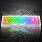 REDRAGON K631 Pro Castor 65% Mechanical Wired Gaming Keyboard ( White ) ( Translucent Custom Switch )