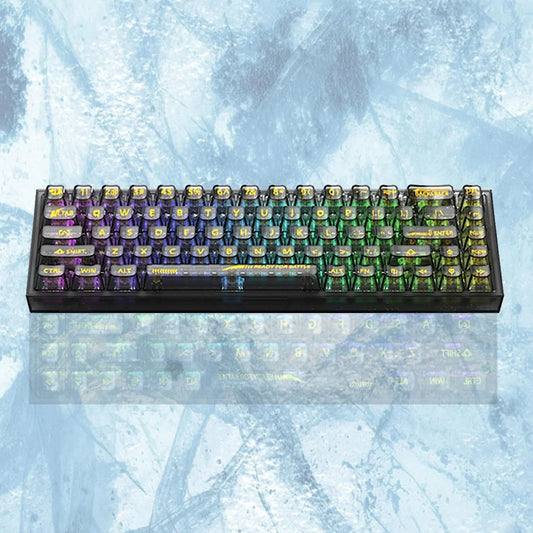 REDRAGON K631 Pro Castor 65% Mechanical Wired Gaming Keyboard ( Black ) ( Translucent Custom Switch )