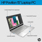 HP PAV 15-EG3036TU [CI7-1360P 13TH GEN/16GB DDR4/1TB SSD/WIN11 HOME+MSO/15.6 INCH/INTEGRATED GRAPHICS /1 YEAR(S)/SILVER]