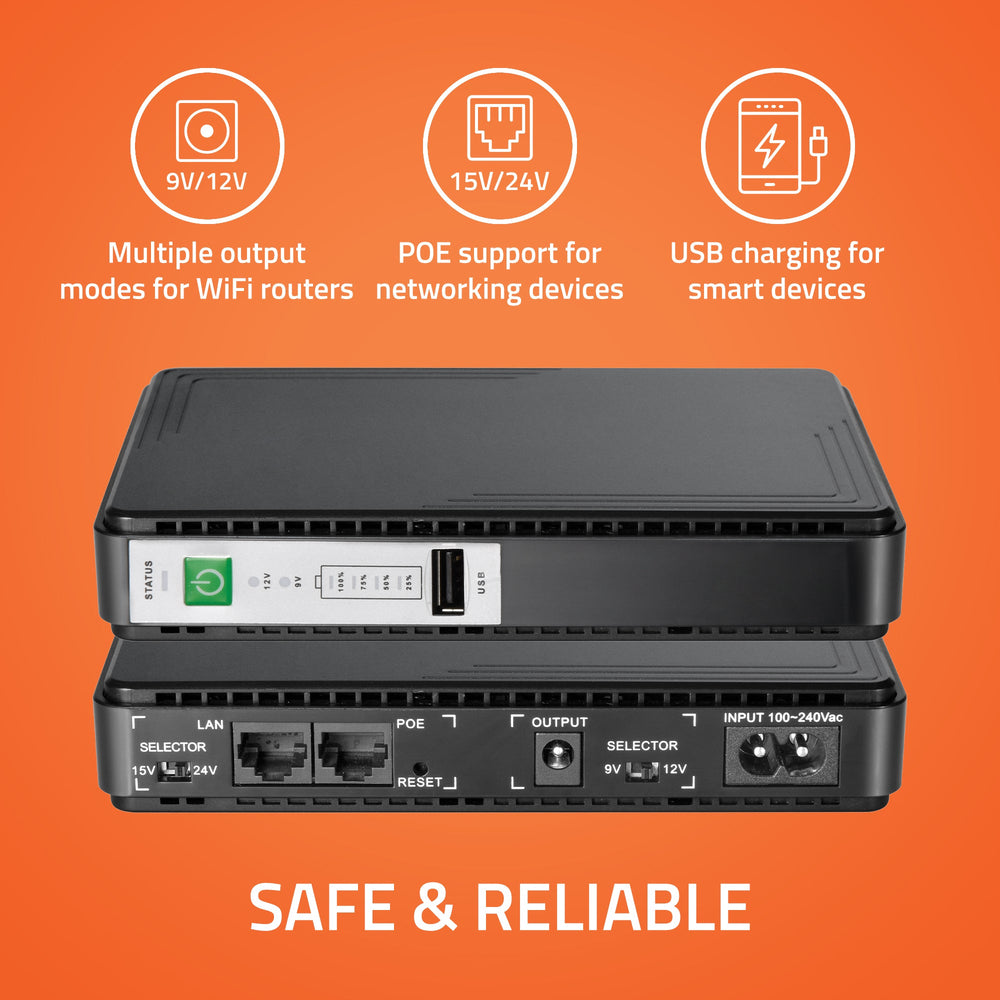 AR-MINIDC-3 Mini UPS with BIS Certified