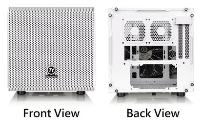 THERMALTAKE CORE V1 MINI ITX CABINET SNOW WHITE