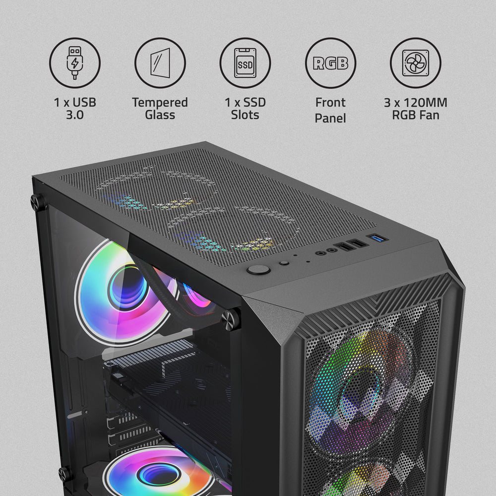 G8322B Computer Gaming Cabinet