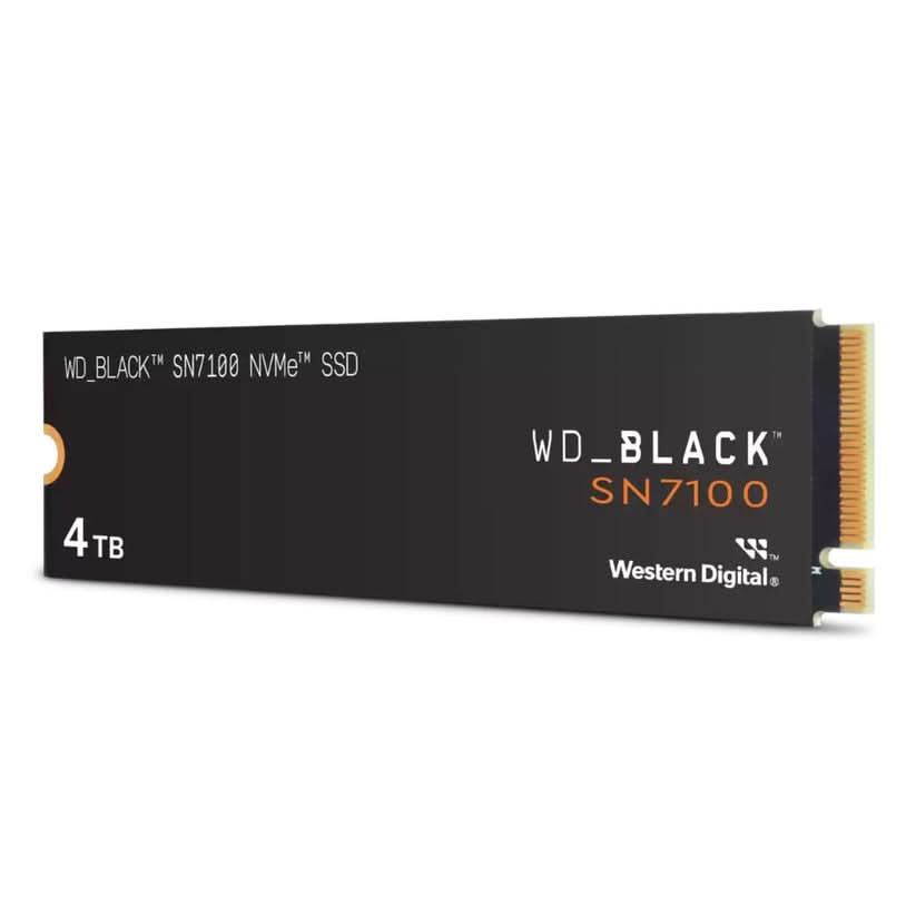 Western Digital Black SN7100 4TB NVMe Gen4 Internal Solid State Drive WDS400T4X0E-00CJA0