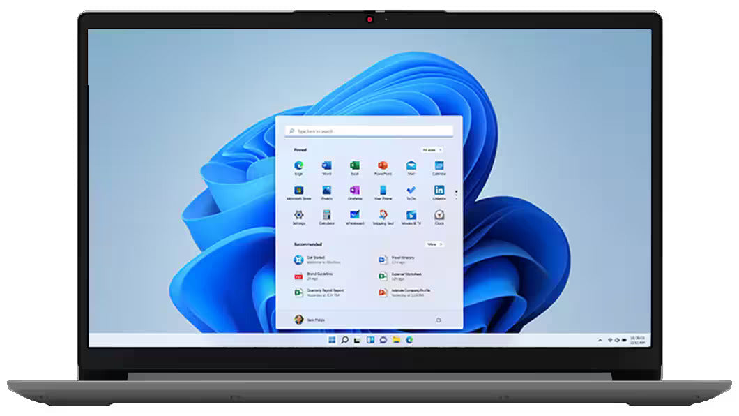 LENOVO IDEAPAD SLIM 1 82R400BGIN [R5-5500U RYZEN/8GB/512GB SSD/WIN11 HOME+MSO/15.6 INCH/INTIGRATED GRAPHICS /1 YEAR(S)/GREY]