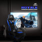 ANT ESPORTS GAMEX ROYALE GAMING CHAIR BLUE BLACK
