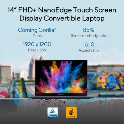 ASUS TP3402VAB-LZ541WS [CI5-1335U 13TH GEN/16GB DDR5/512GB SSD/WIN11 HOME+MSO/14.0 INCH/INTIGRATED GRAPHICS /1 YEAR(S)/BLUE/TOUCH]
