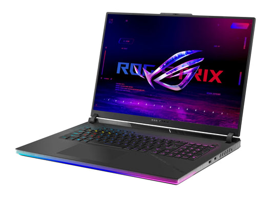 ASUS G834JZ-N5041WS [CI9-13980HX 13TH GEN/32GB DDR5/1TB SSD/WIN11 HOME+MSO/18.0 INCH/12GB GRAPHICS RTX 4080/1 YEAR(S)/BLACK]