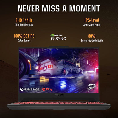 ASUS TUF GAMING FA577NU-LP082W [R7-7735HS RYZEN/16GB DDR5/512GB SSD/WIN11 HOME/15.6 INCH/6GB RTX 4050 GRAPHICS /1 YEAR(S)/GREY]