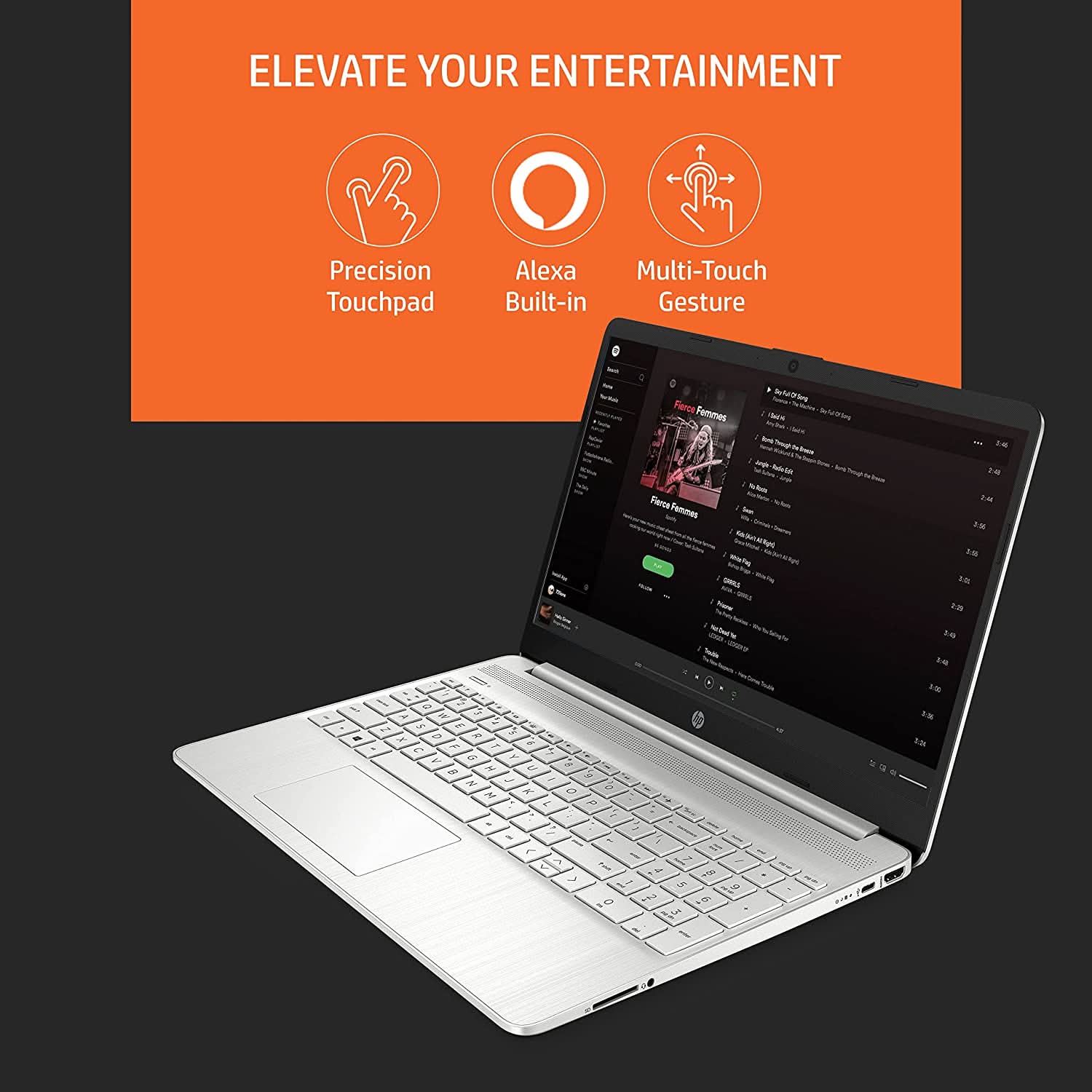 HP 15S-EQ2213AU [R3-5300U RYZEN/8GB DDR4/512GB SSD/WIN11 HOME+MSO/15.6 INCH/INTEGRATED GRAPHICS /1 YEAR(S)/SILVER]