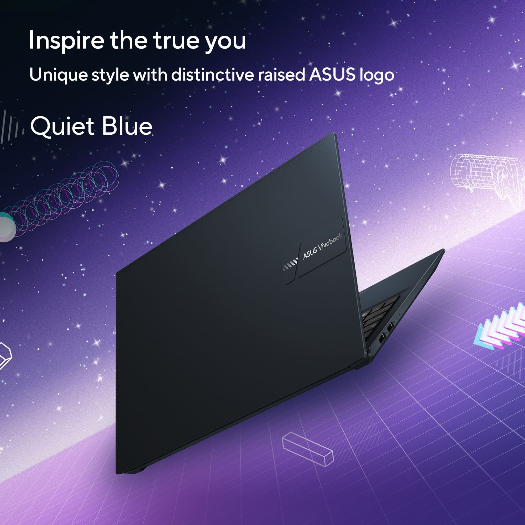 ASUS VIVOBOOK PRO 15 OLED M3500QC-L1711WS [R7-R7 RYZEN/16GB DDR5/1TB SSD/WIN11 HOME+MSO/15.6 INCH/4GB RTX 3050 GRAPHICS /1 YEAR(S)/BLUE]