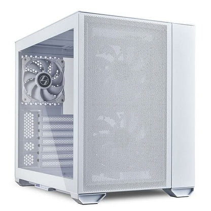 LIAN LI PC-011 DYNAMIC AIR MINI SMALL-TOWER ATX CABINET WHITE