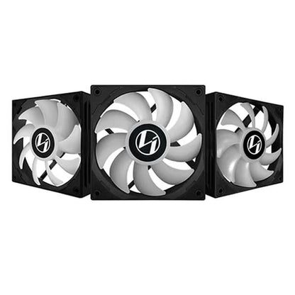 LIAN LI ST120 CABINET FAN TRIPLE PACK KIT BLACK G99.ST1203B.IN