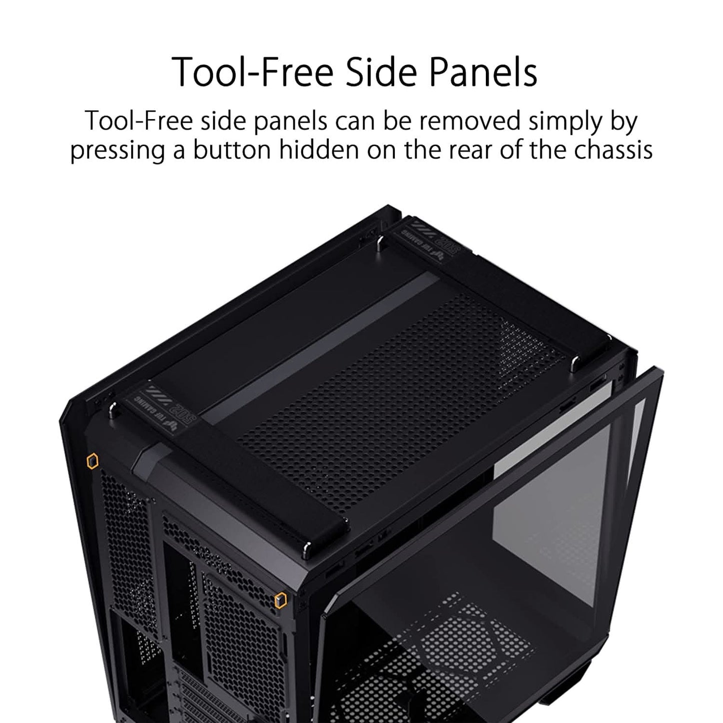 ASUS TUF GAMING GT502 MID-TOWER ATX GAMING CABINET BLACK