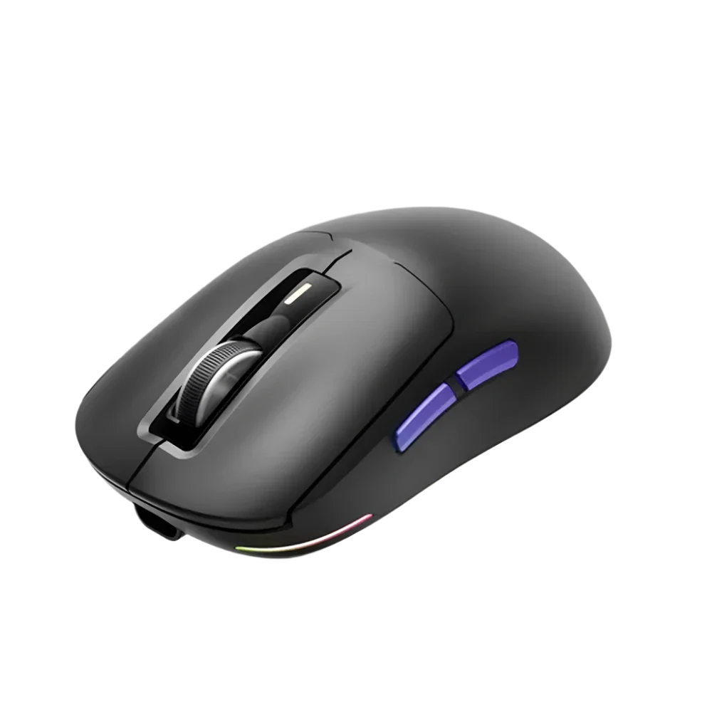 KREO Pegasus Ultra Light Wireless Ambidextrous Gaming Mouse ( 26000DPI / 6 macro Buttons ) ( Black)