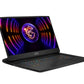 MSI GT77HX 13VI TITAN 092IN [CI9-13980HX 13TH GEN/64GB DDR5/4TB SSD/WIN11 HOME/17.3 INCH/16GB RTX 4090 GRAPHICS /2 YEAR(S)/BLACK]