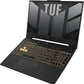 ASUS TUF GAMING F15 FX577ZE-HN072WS [CI7-12700H 12TH GEN/16GB DDR4/1TB SSD/NO DVD/WIN11 HOME/15.6 INCH/4GB GRAPHICS RTX 3050TI/1 YEAR/GREY]